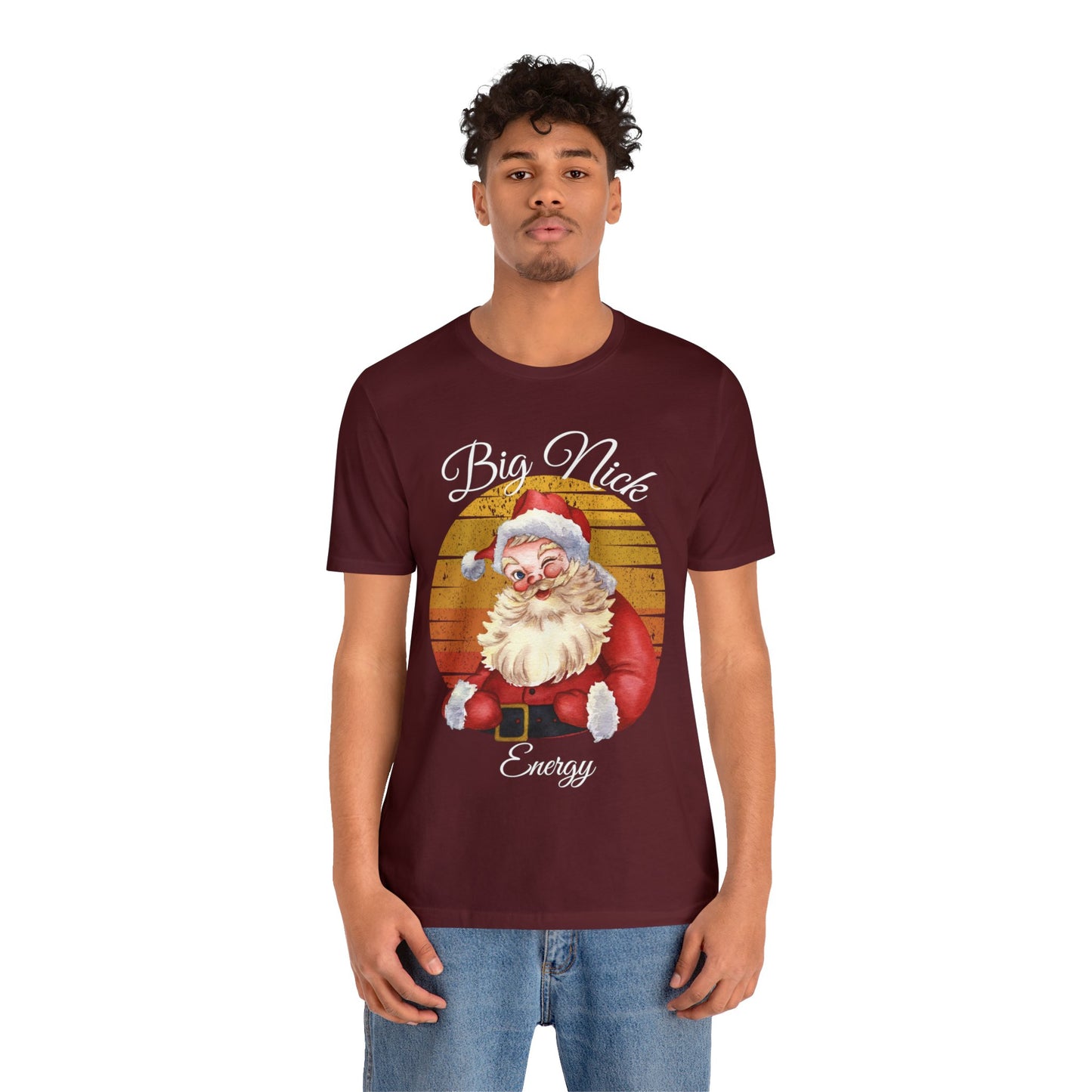 Big Nick Energy - Santa Christmas T Shirt Unisex