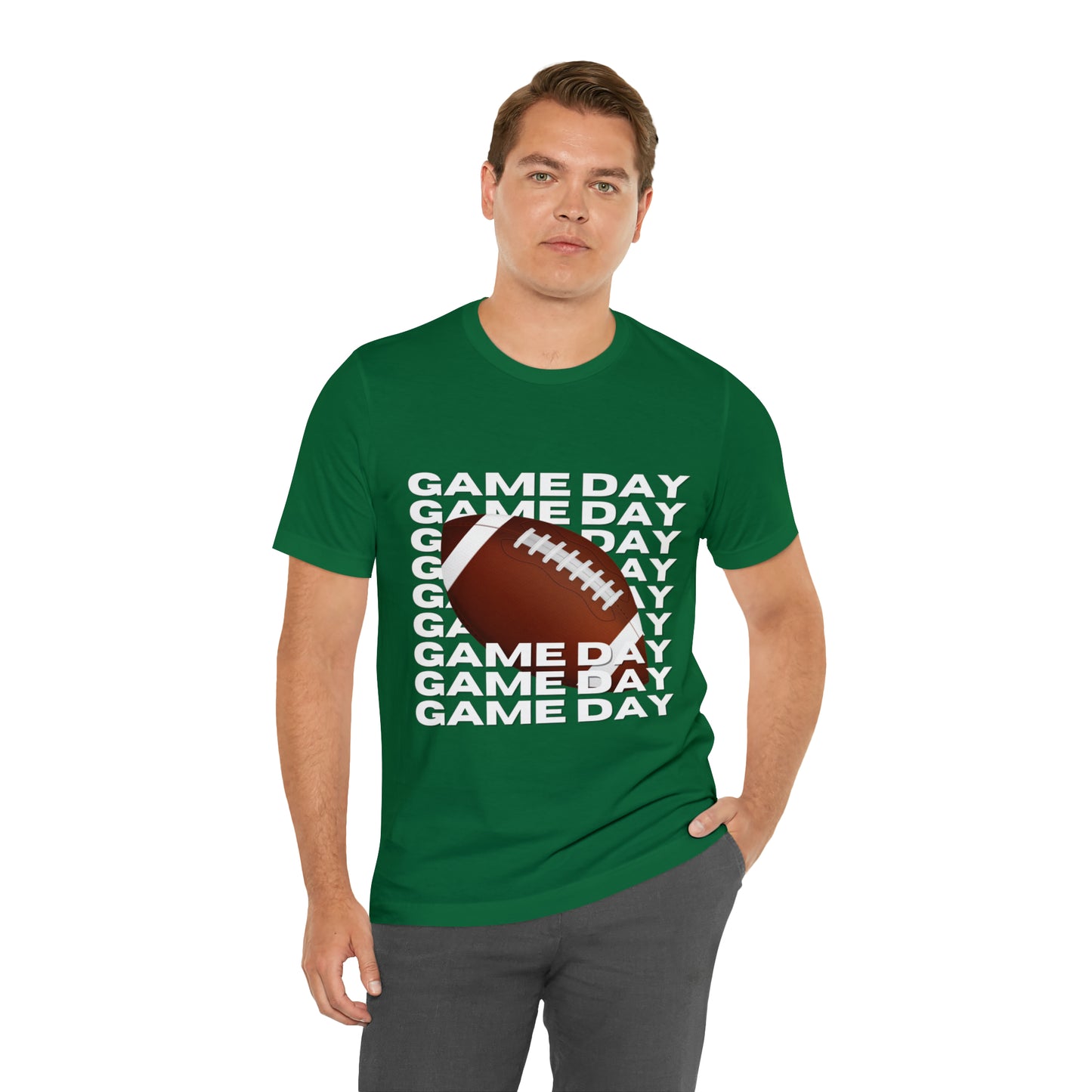 Game Day Football Unisex Jersey Short Sleeve Tee