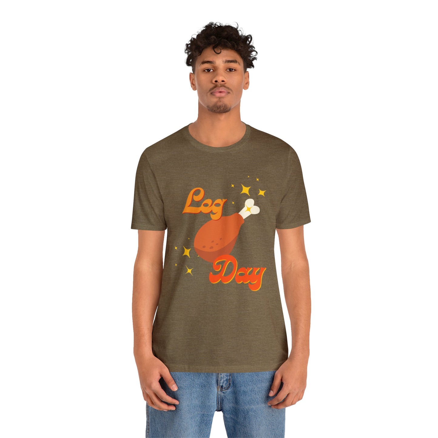 Leg Day Unisex Jersey Short Sleeve Tee