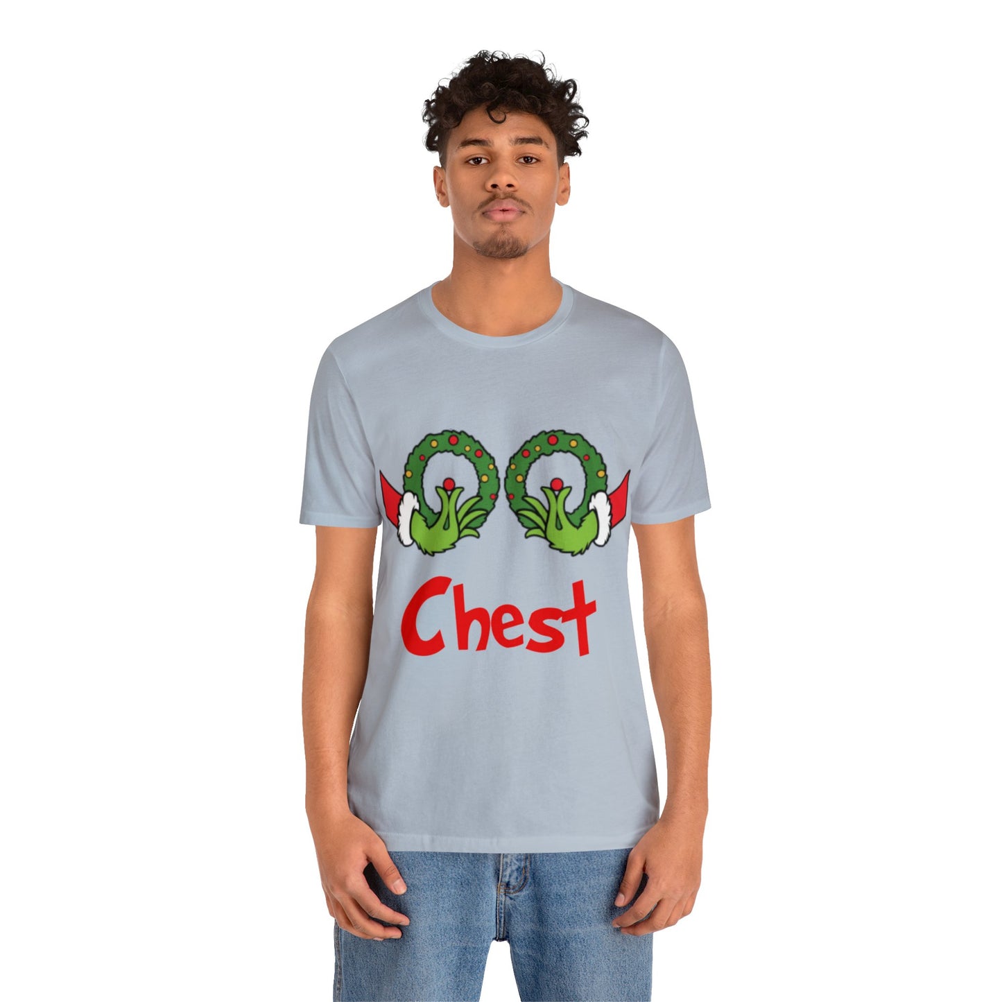 Grinch Couples T-shirt (Chest) Unisex Jersey Short Sleeve Tee