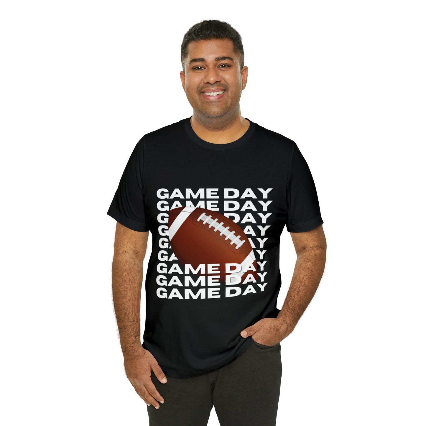 Game Day Football Unisex Jersey Short Sleeve Tee