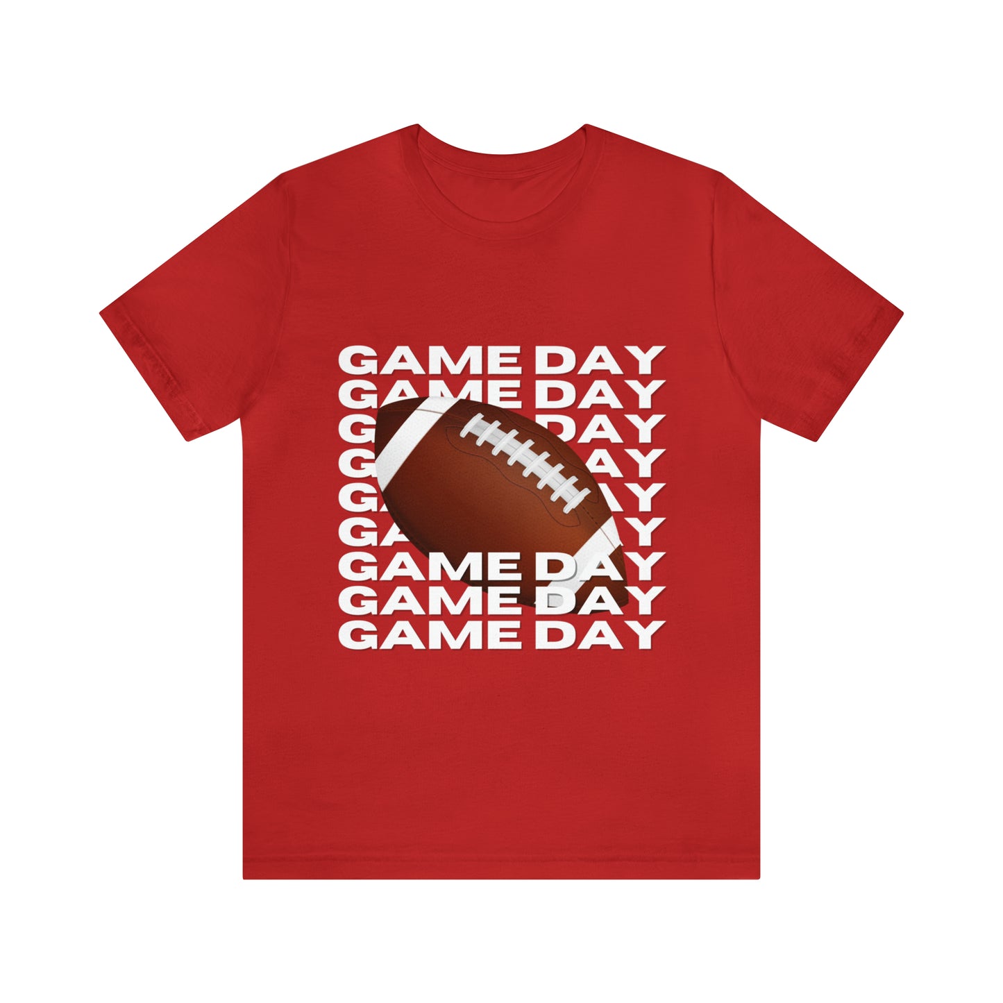 Game Day Football Unisex Jersey Short Sleeve Tee