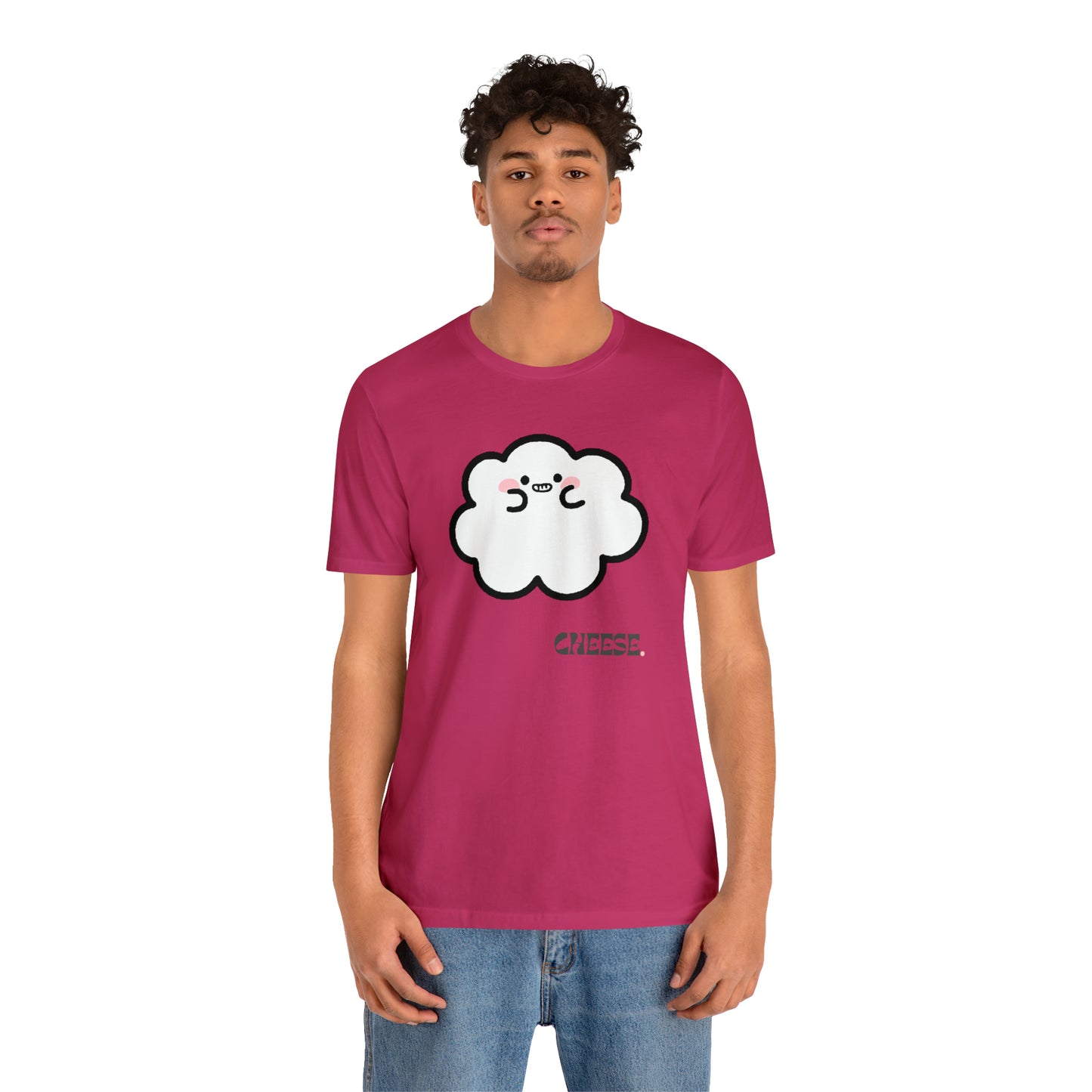 Cheese- Cumulo Cuties Unisex Jersey Short Sleeve Tee