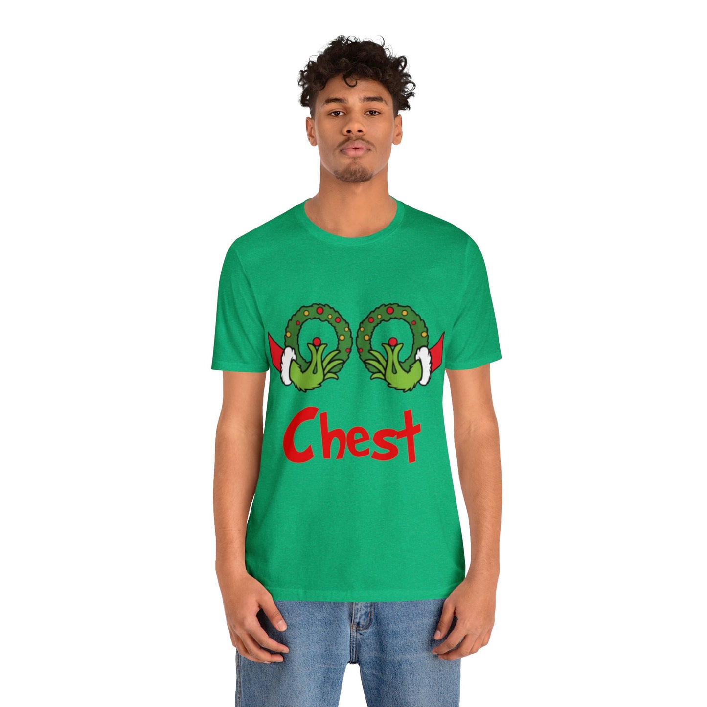 Grinch Couples T-shirt (Chest) Unisex Jersey Short Sleeve Tee