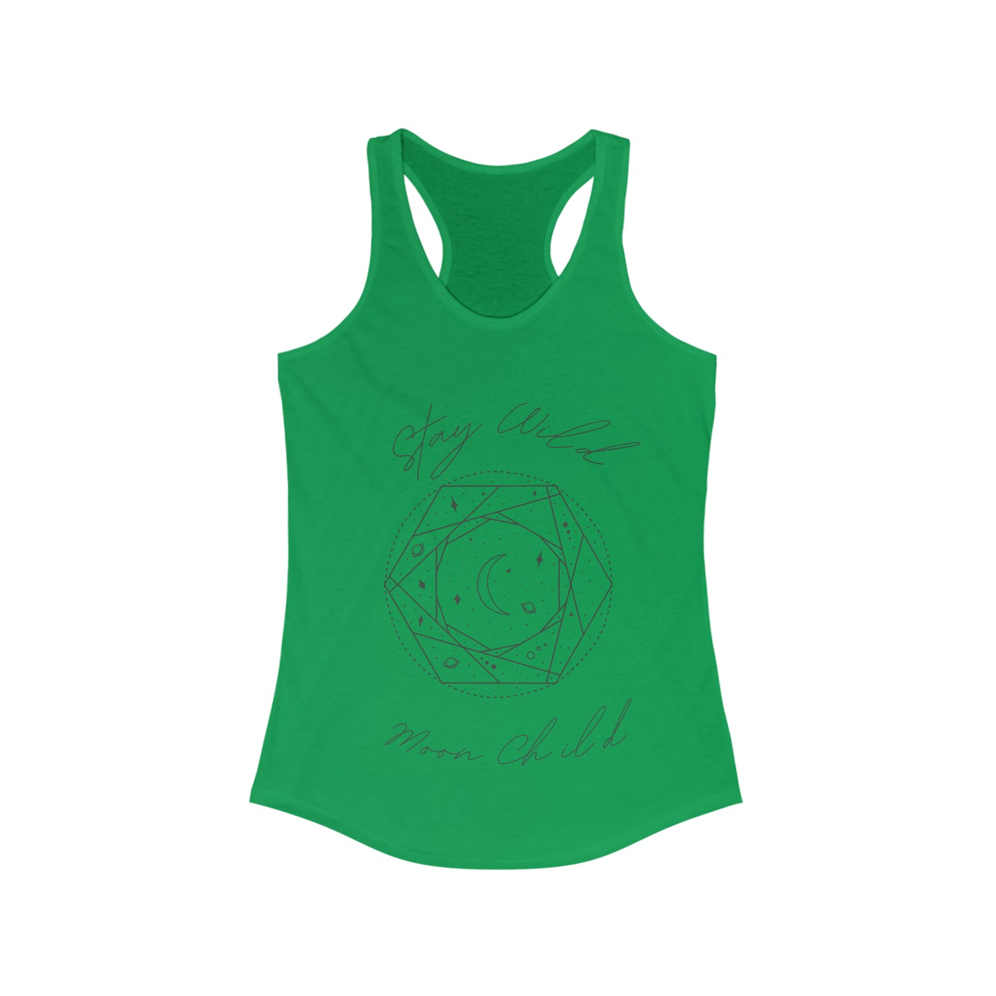 Stay Wild Moon Child Racerback Tank top