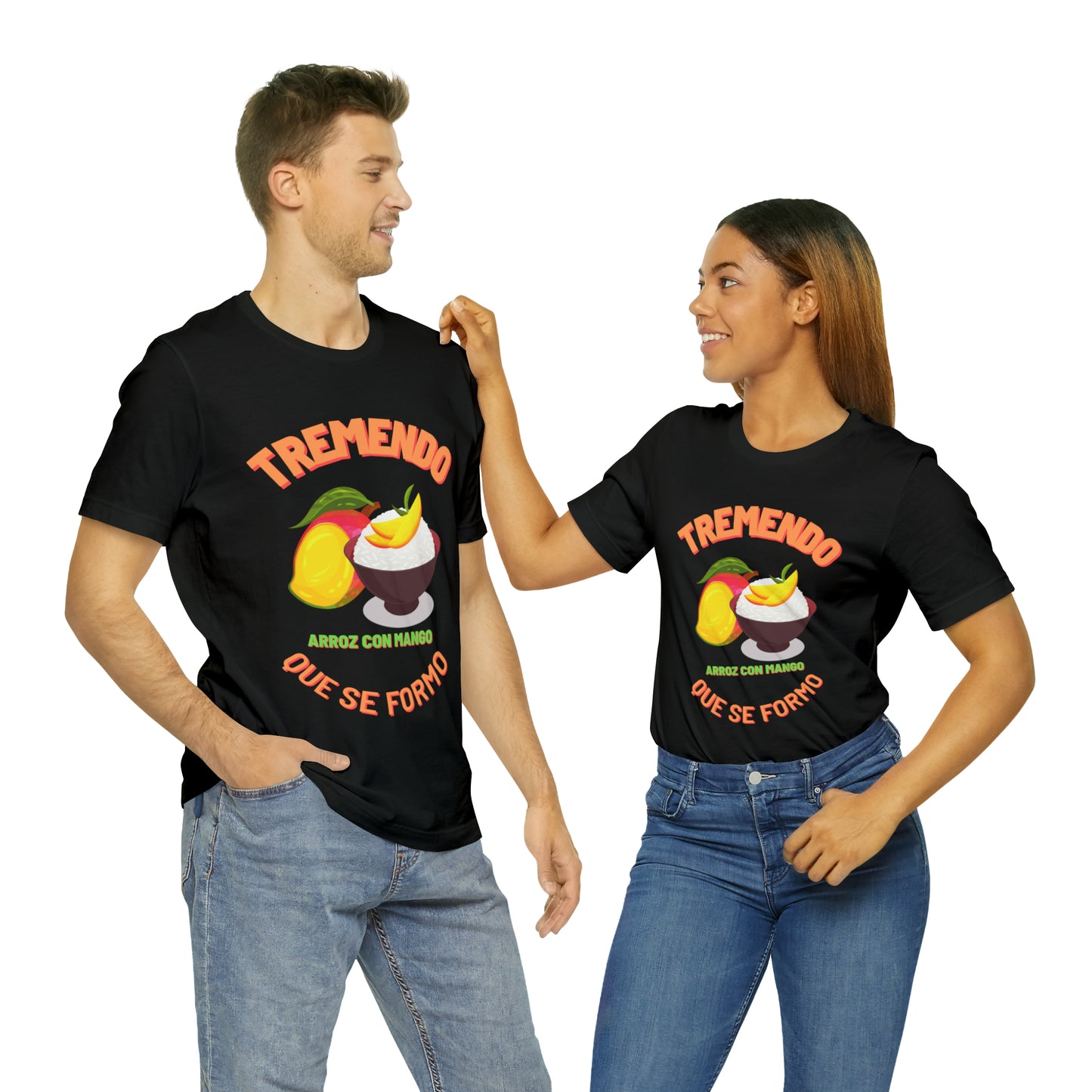 Tremendo Arroz Con Mango Que Se Formo -Unisex Jersey Short Sleeve Tee
