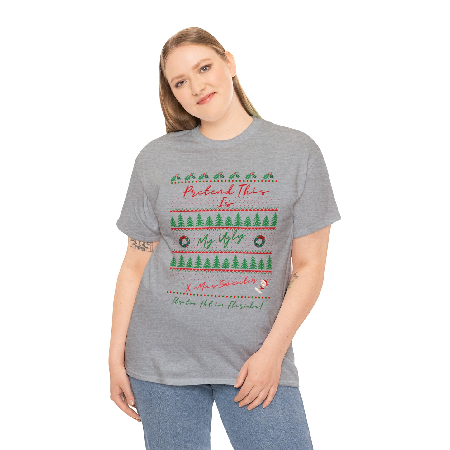 FL Ugly Sweater Unisex Heavy Cotton Tee
