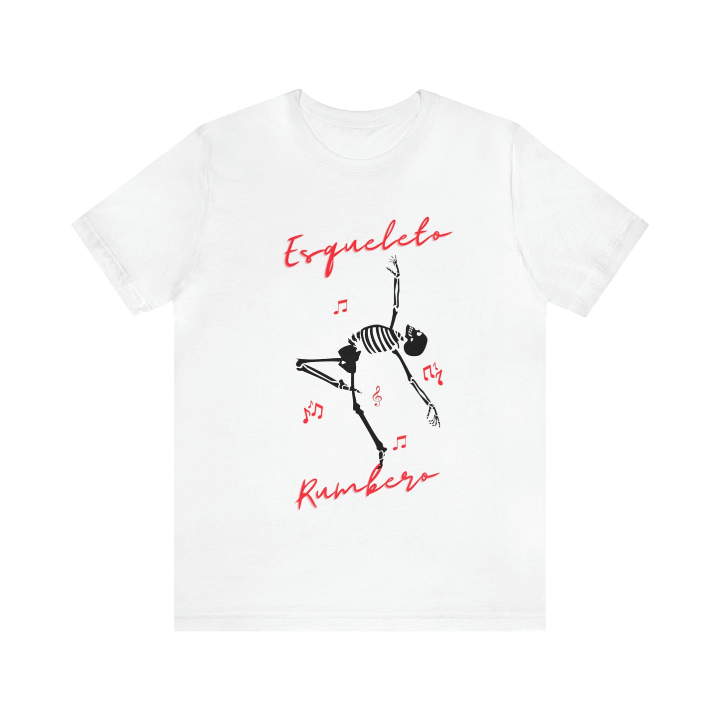Esqueleto Rumbero Unisex Jersey Short Sleeve Tee