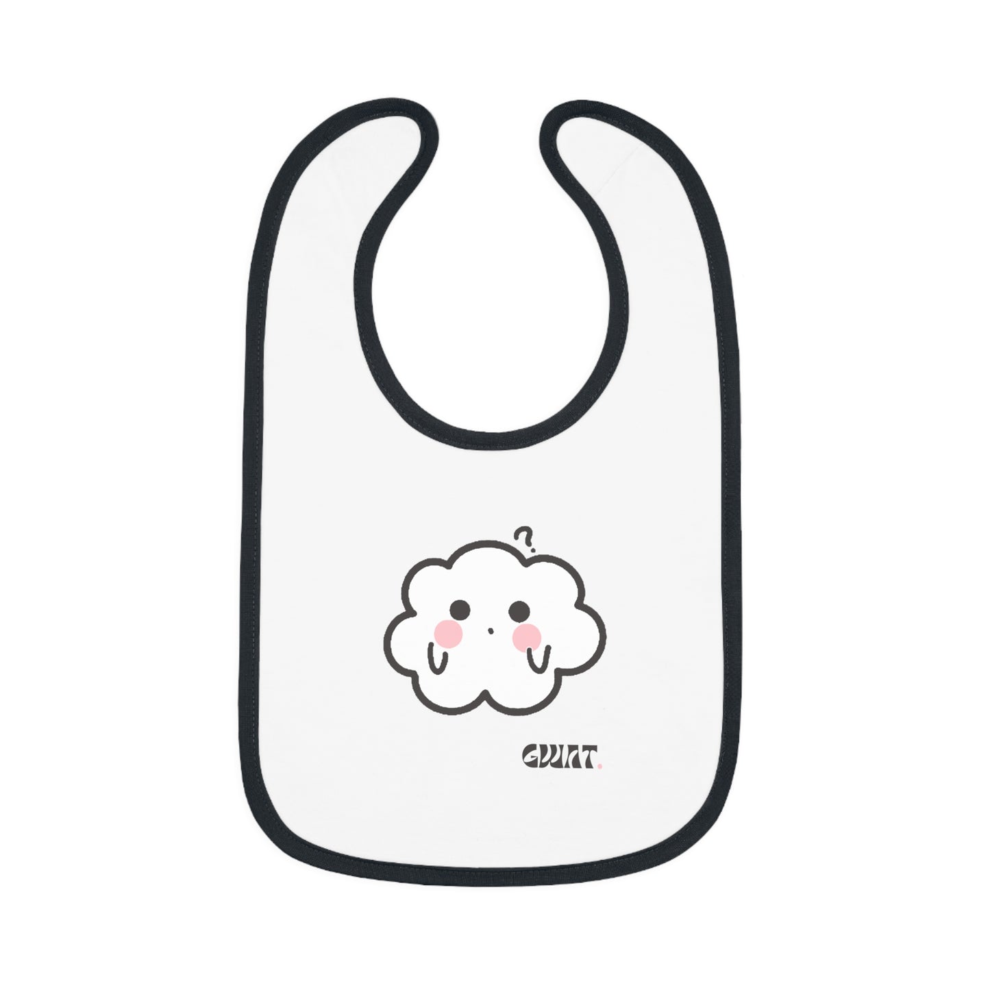 Gwat- Cumulo Cuties Baby Contrast Trim Jersey Bib