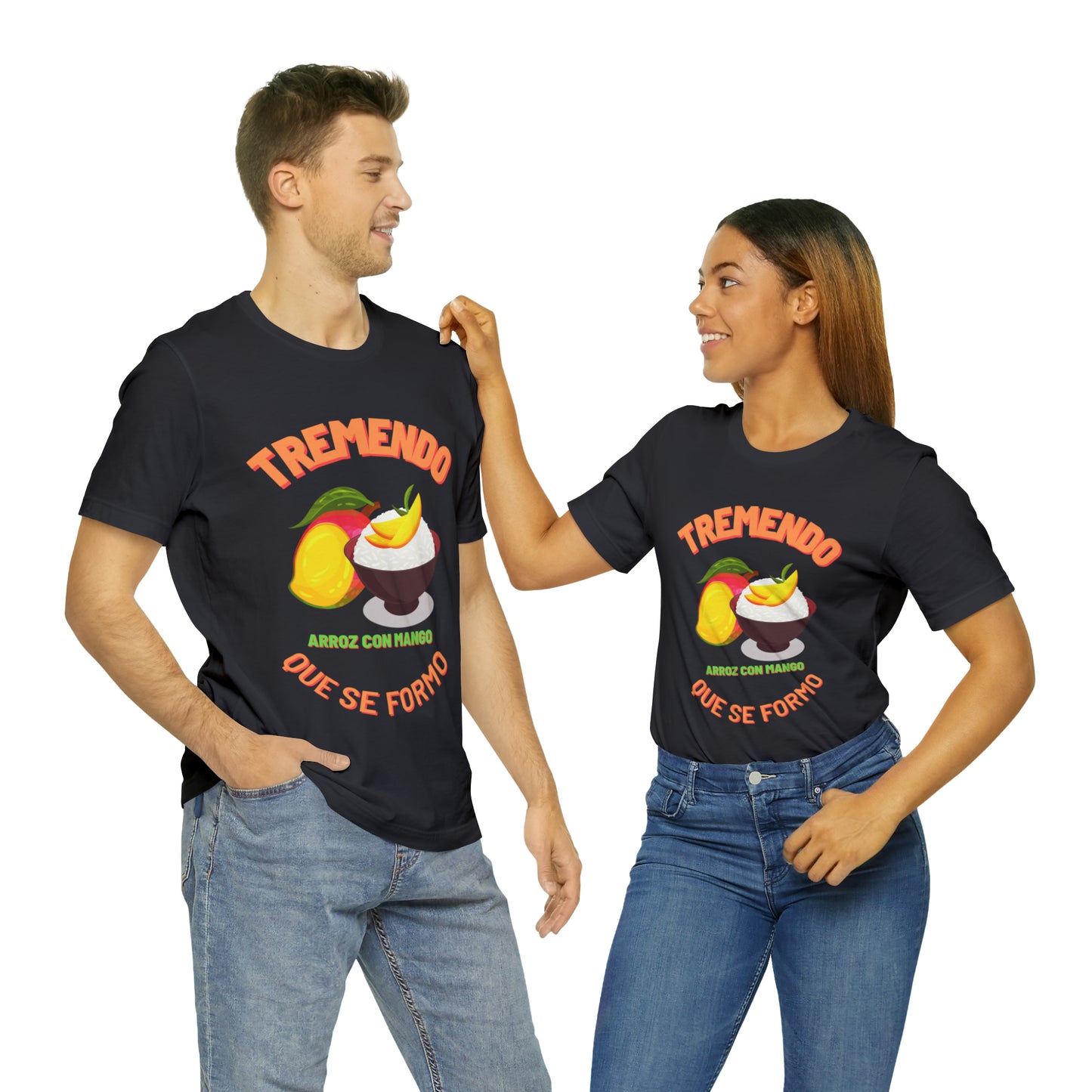 Tremendo Arroz Con Mango Que Se Formo -Unisex Jersey Short Sleeve Tee