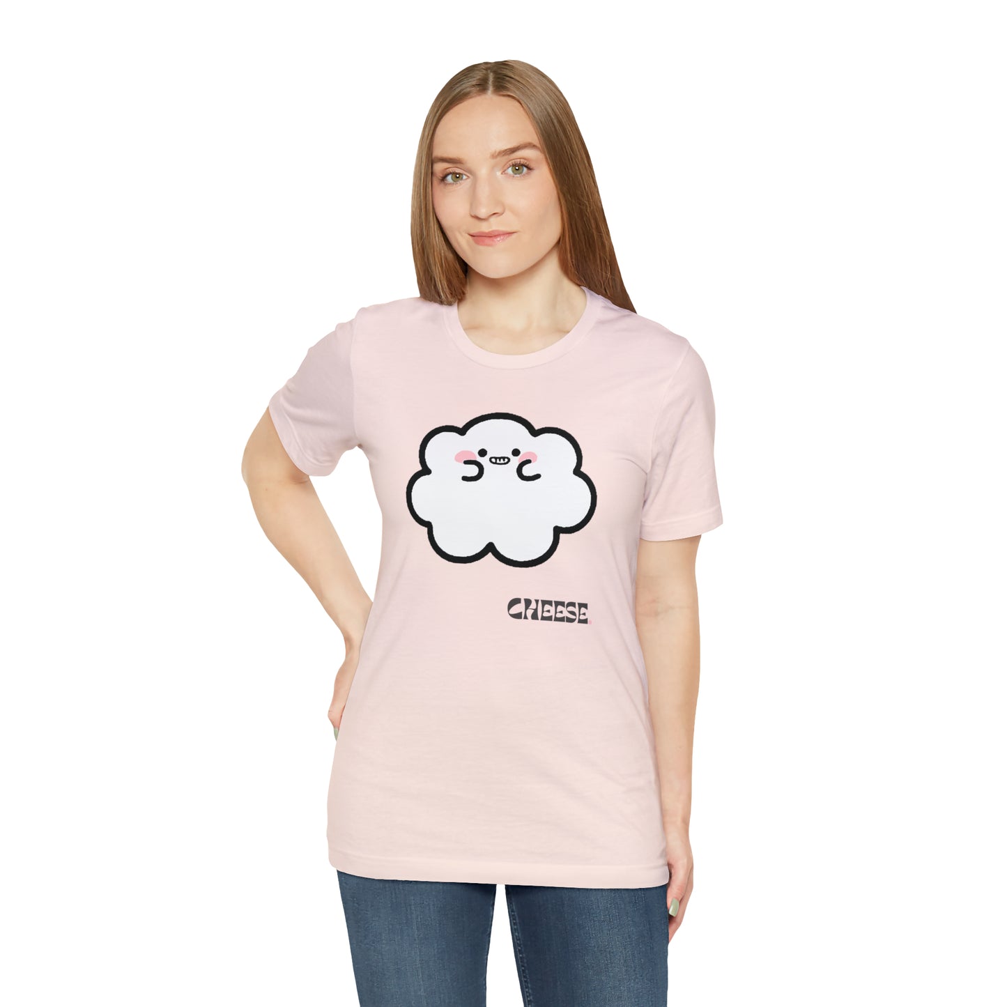 Cheese- Cumulo Cuties Unisex Jersey Short Sleeve Tee