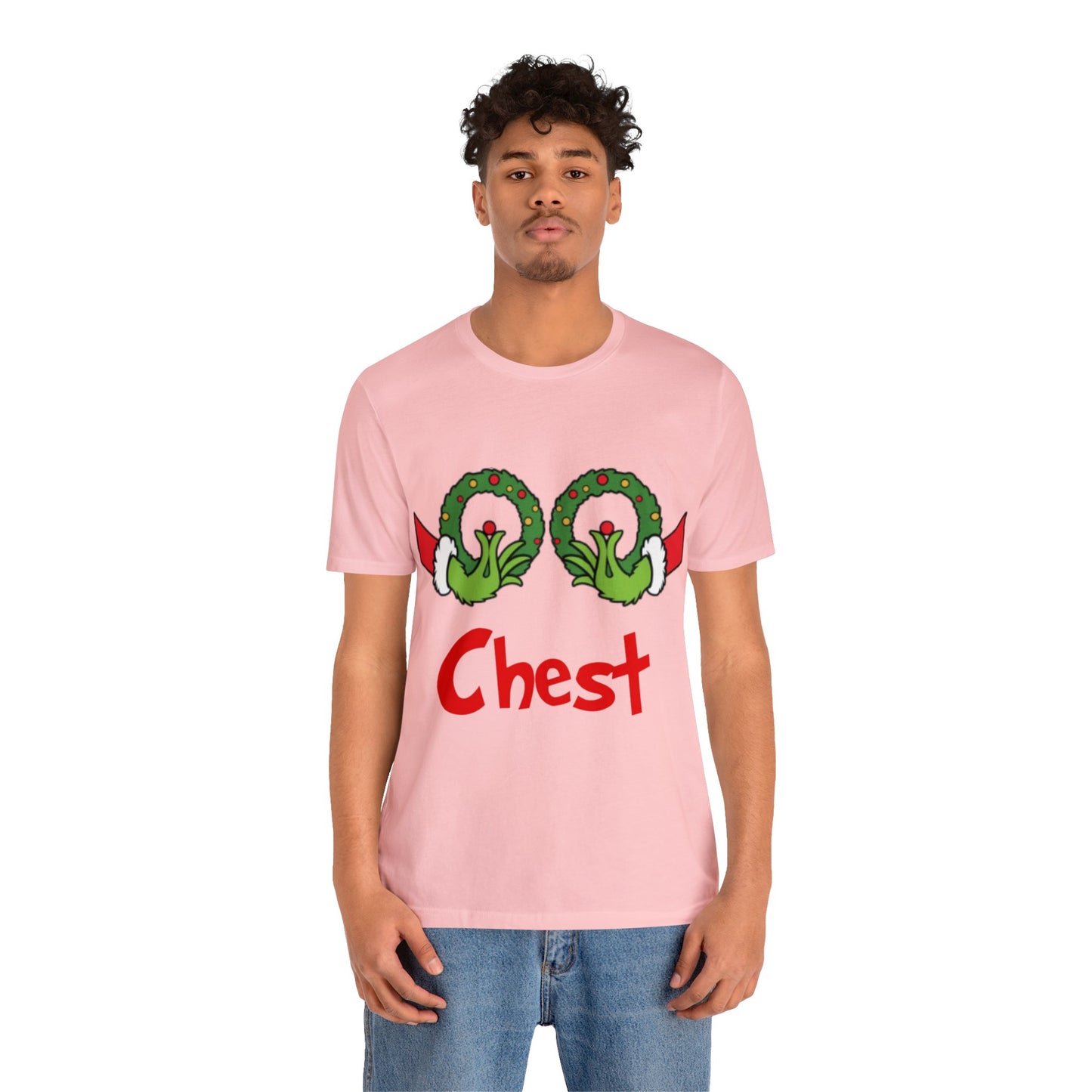 Grinch Couples T-shirt (Chest) Unisex Jersey Short Sleeve Tee