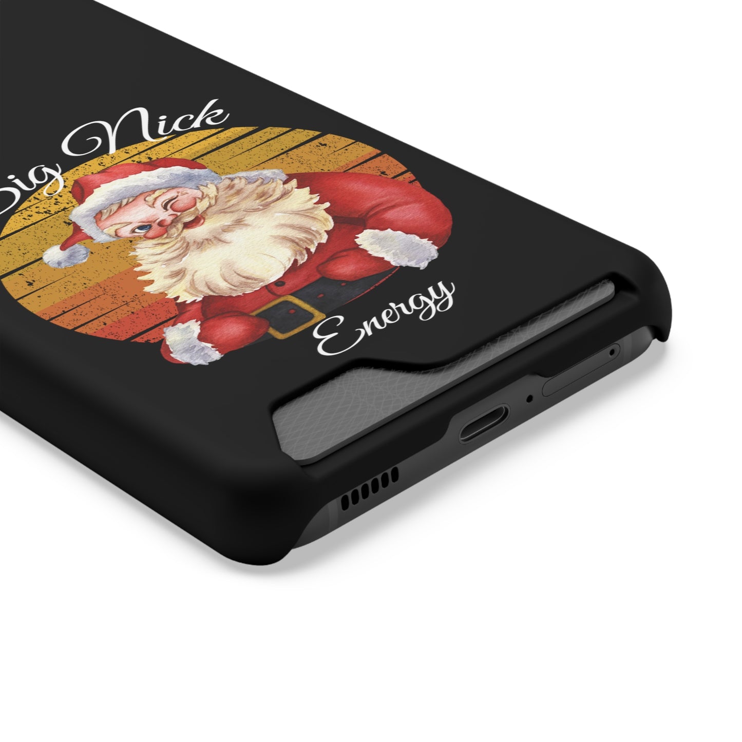 Big Nick Energy Christmas Phone Case With Card Holder