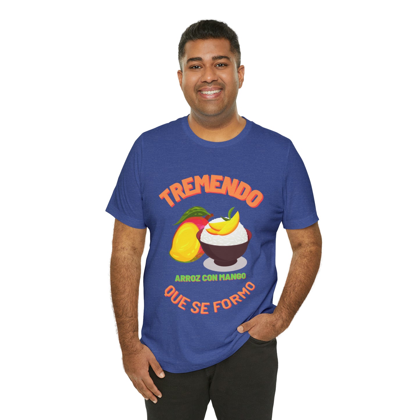 Tremendo Arroz Con Mango Que Se Formo -Unisex Jersey Short Sleeve Tee