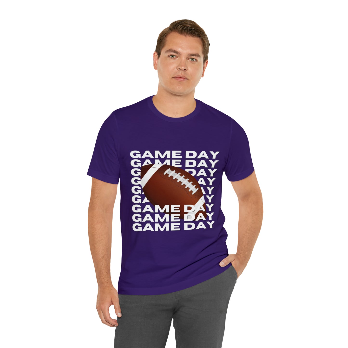 Game Day Football Unisex Jersey Short Sleeve Tee