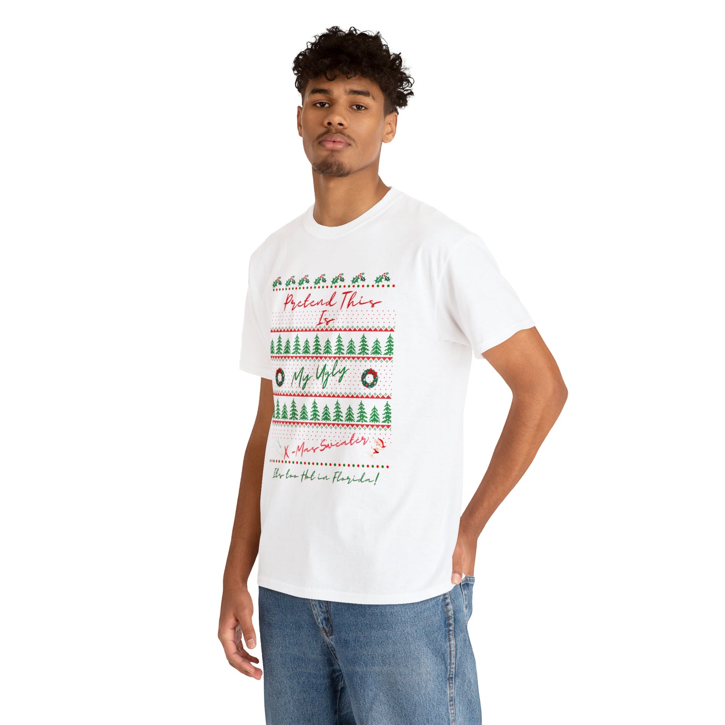 FL Ugly Sweater Unisex Heavy Cotton Tee