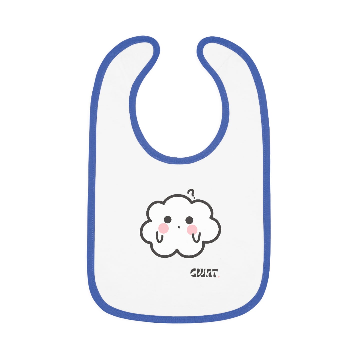 Gwat- Cumulo Cuties Baby Contrast Trim Jersey Bib