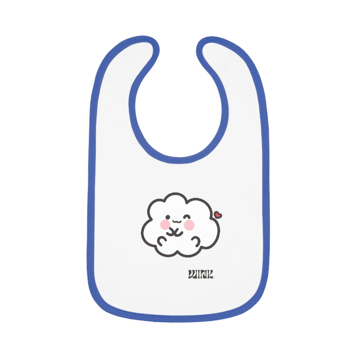 Wink- Cumulo Cuties Baby Contrast Trim Jersey Bib