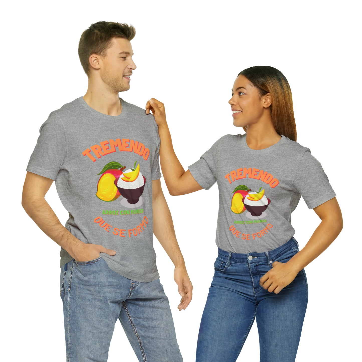 Tremendo Arroz Con Mango Que Se Formo -Unisex Jersey Short Sleeve Tee