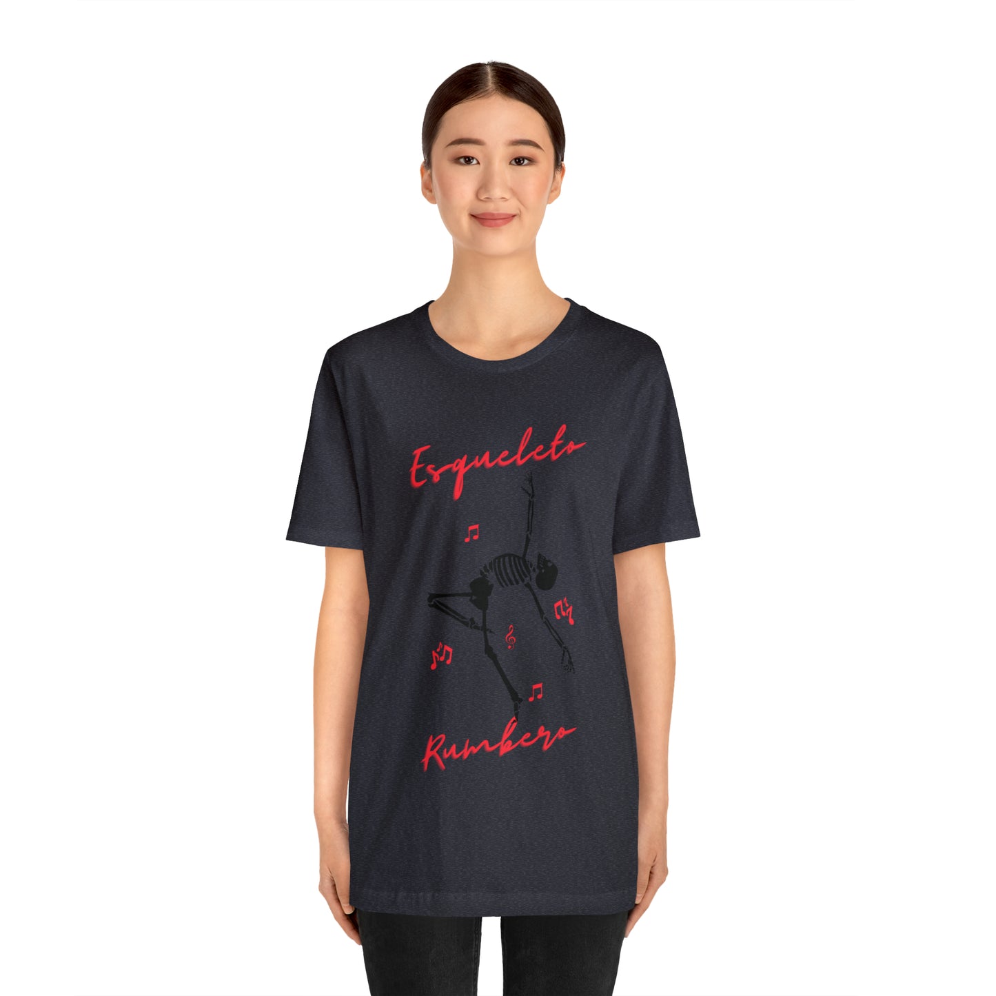 Esqueleto Rumbero Unisex Jersey Short Sleeve Tee