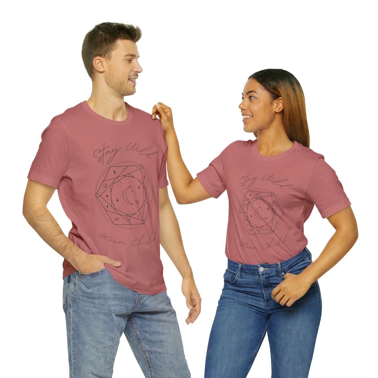 Stay Wild Moon Child- Unisex T shirt
