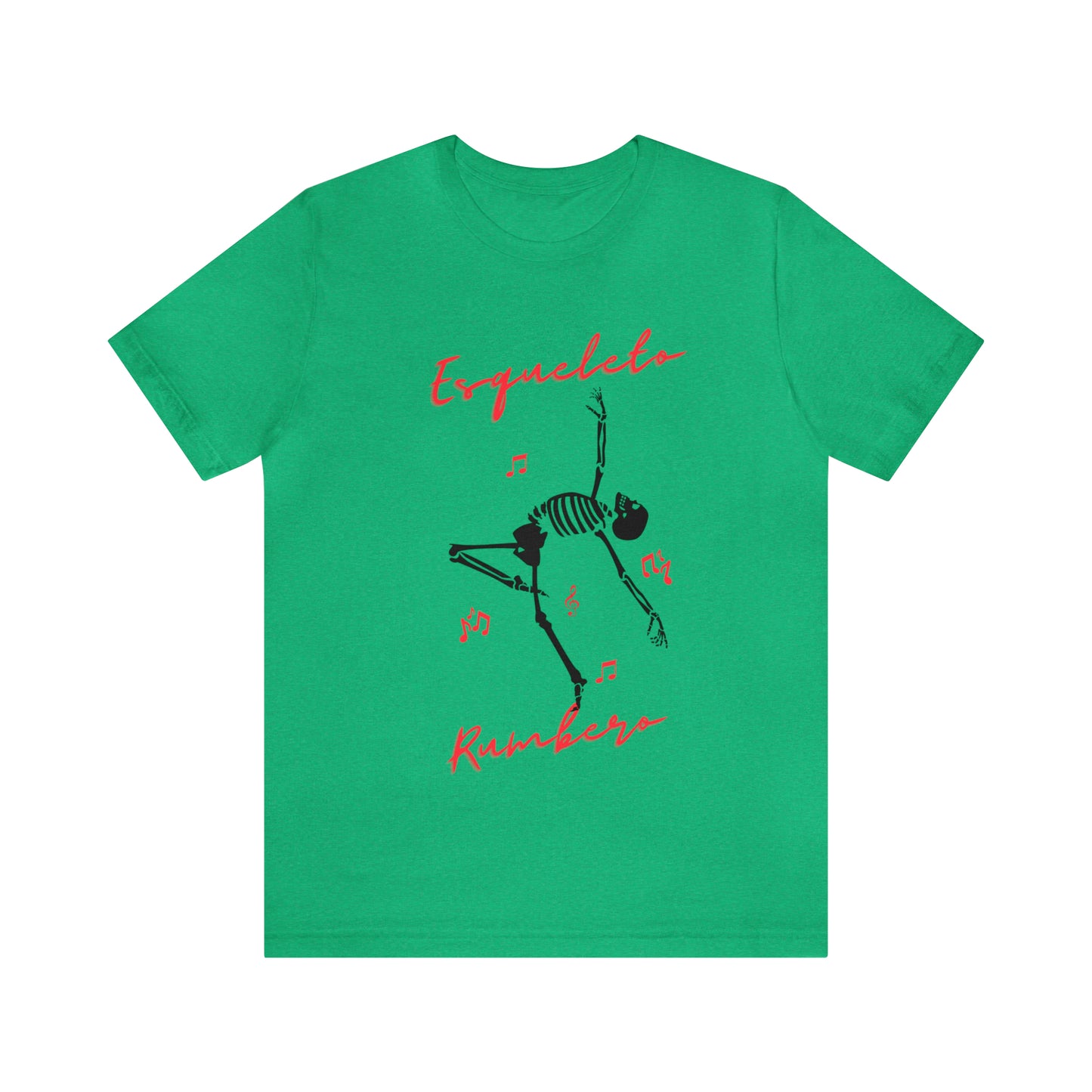 Esqueleto Rumbero Unisex Jersey Short Sleeve Tee