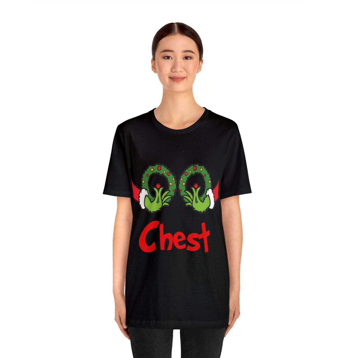 Grinch Couples T-shirt (Chest) Unisex Jersey Short Sleeve Tee