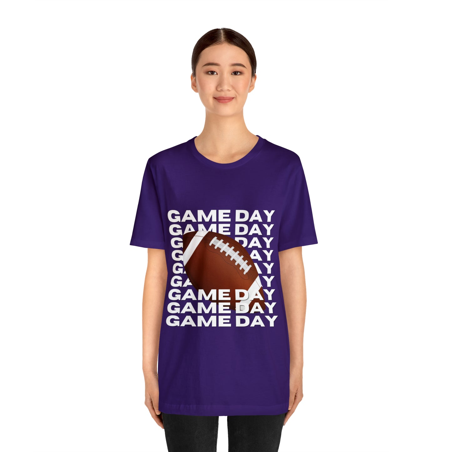 Game Day Football Unisex Jersey Short Sleeve Tee