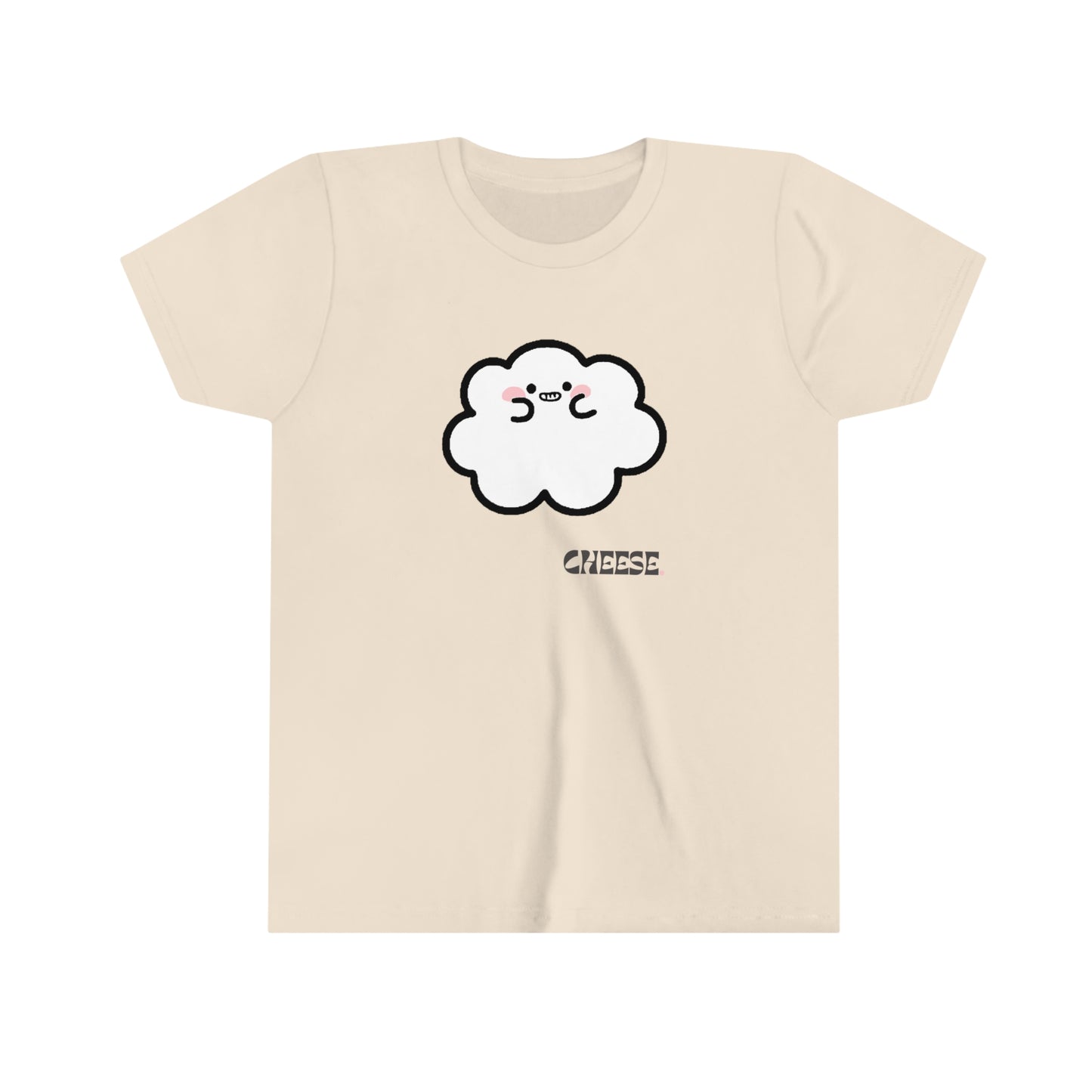 Cheese- Cumulo Cuties Youth Short Sleeve Tee