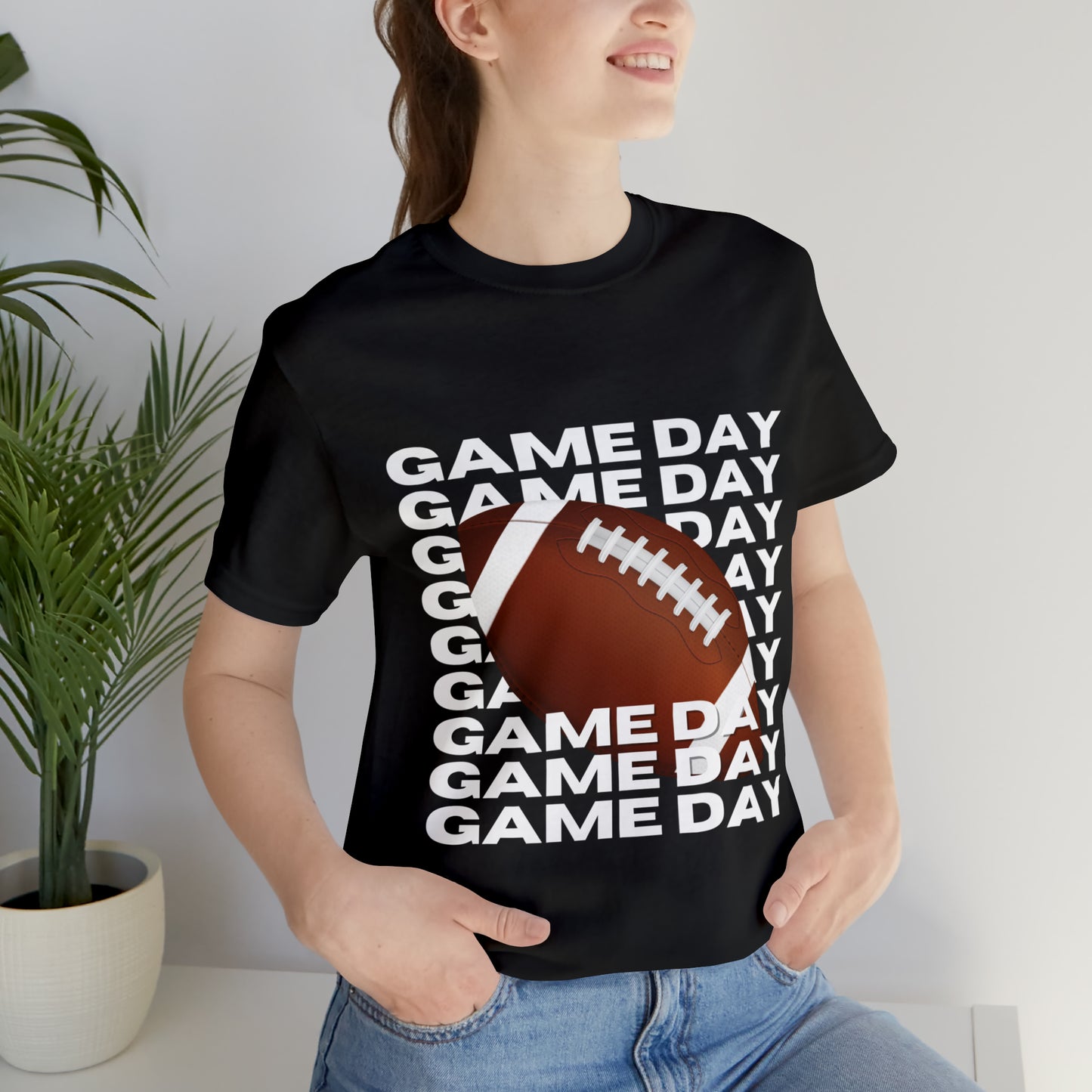 Game Day Football Unisex Jersey Short Sleeve Tee