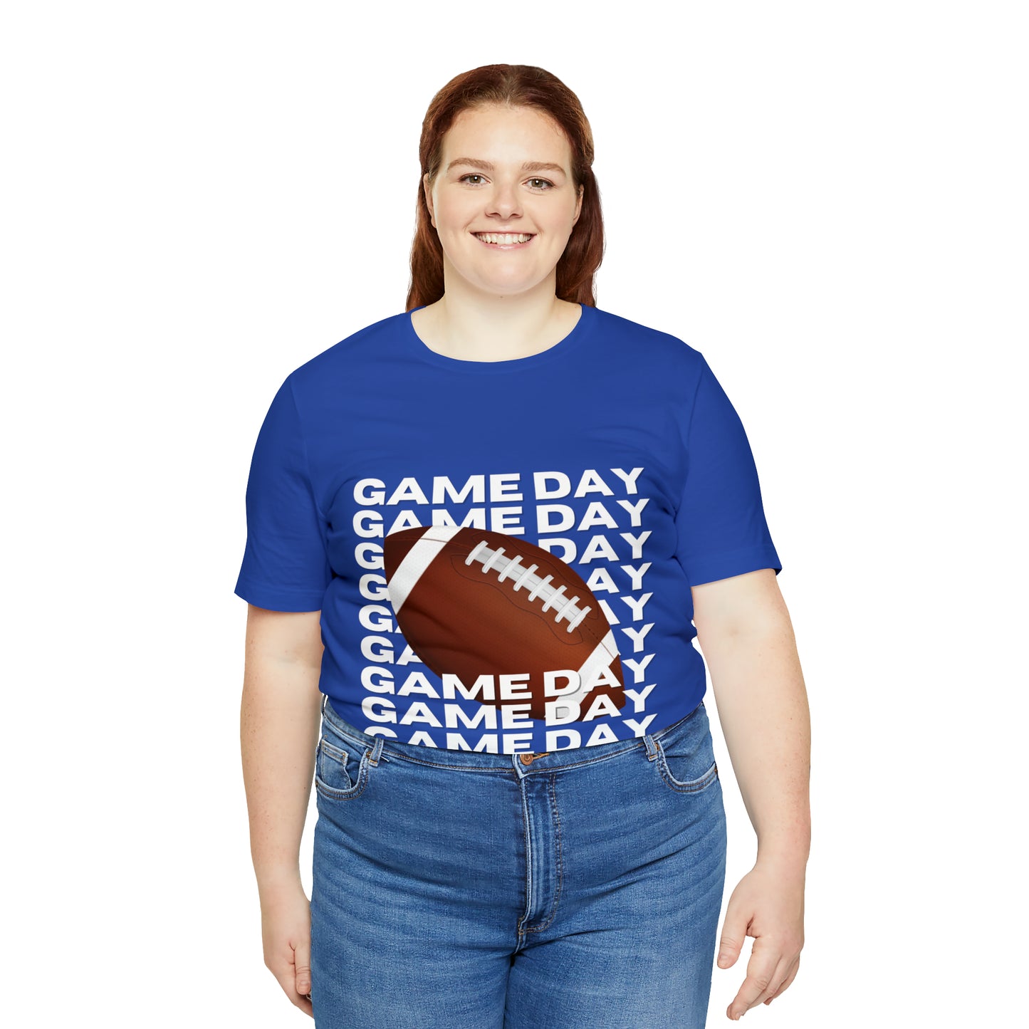 Game Day Football Unisex Jersey Short Sleeve Tee