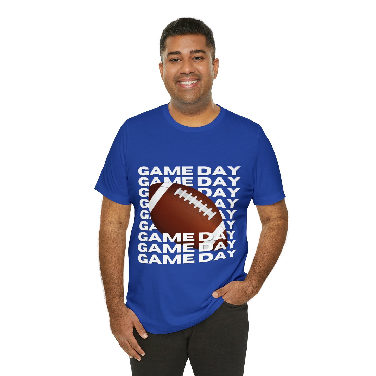 Game Day Football Unisex Jersey Short Sleeve Tee