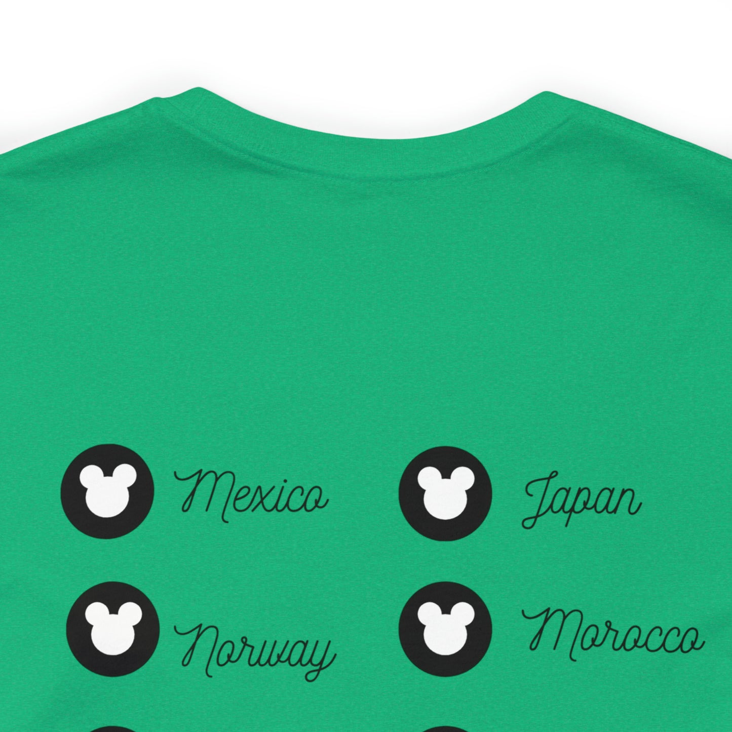 Epcot Drinking Around the World Unisex Jersey Short Sleeve Tee