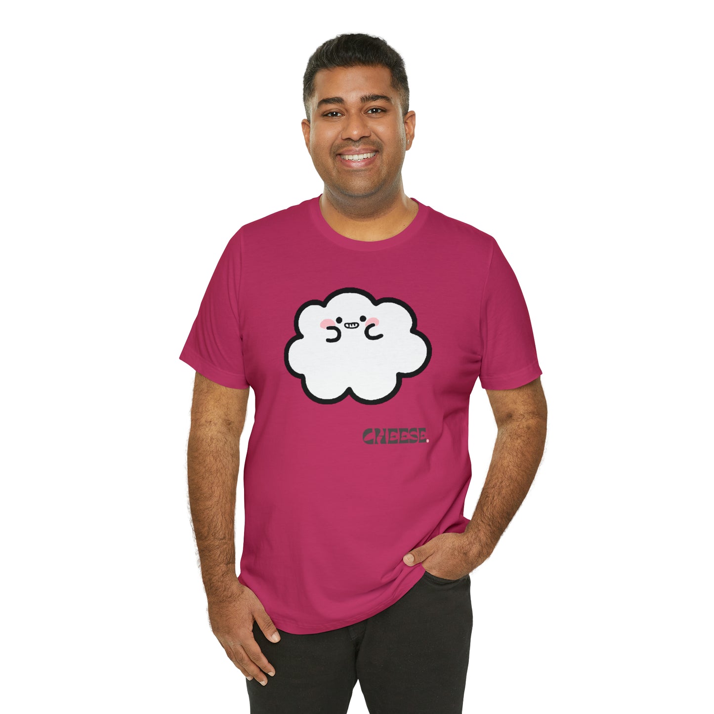 Cheese- Cumulo Cuties Unisex Jersey Short Sleeve Tee