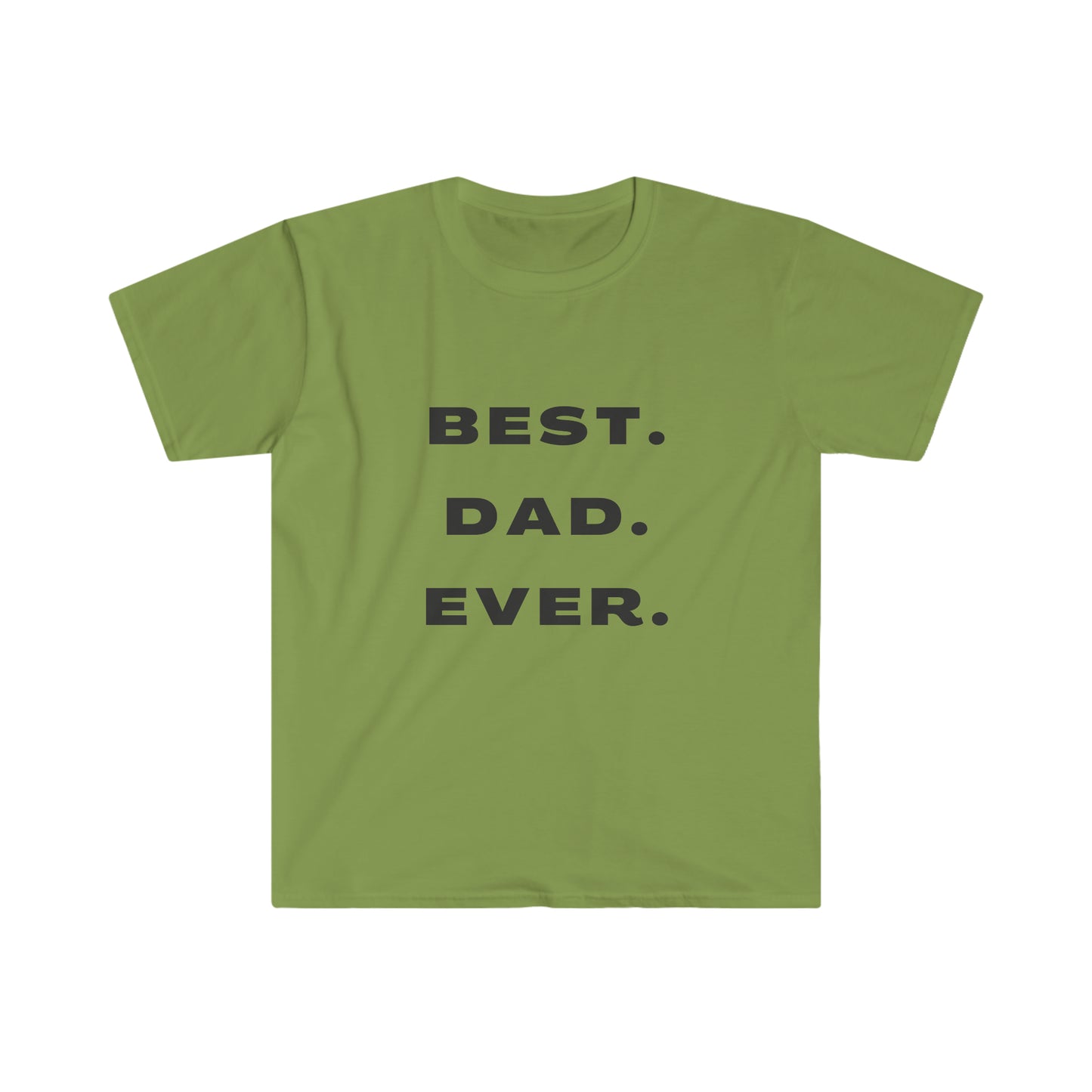 Best. Dad. Ever. Minimalist Fathers Day  Softstyle T-Shirt