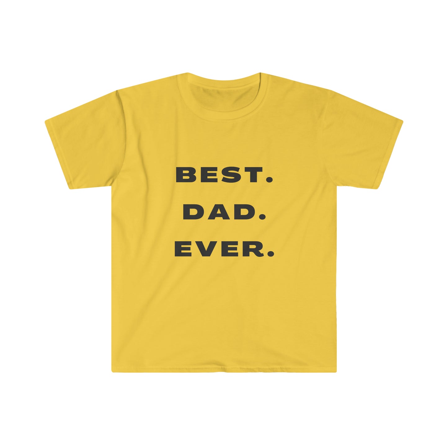 Best. Dad. Ever. Minimalist Fathers Day  Softstyle T-Shirt