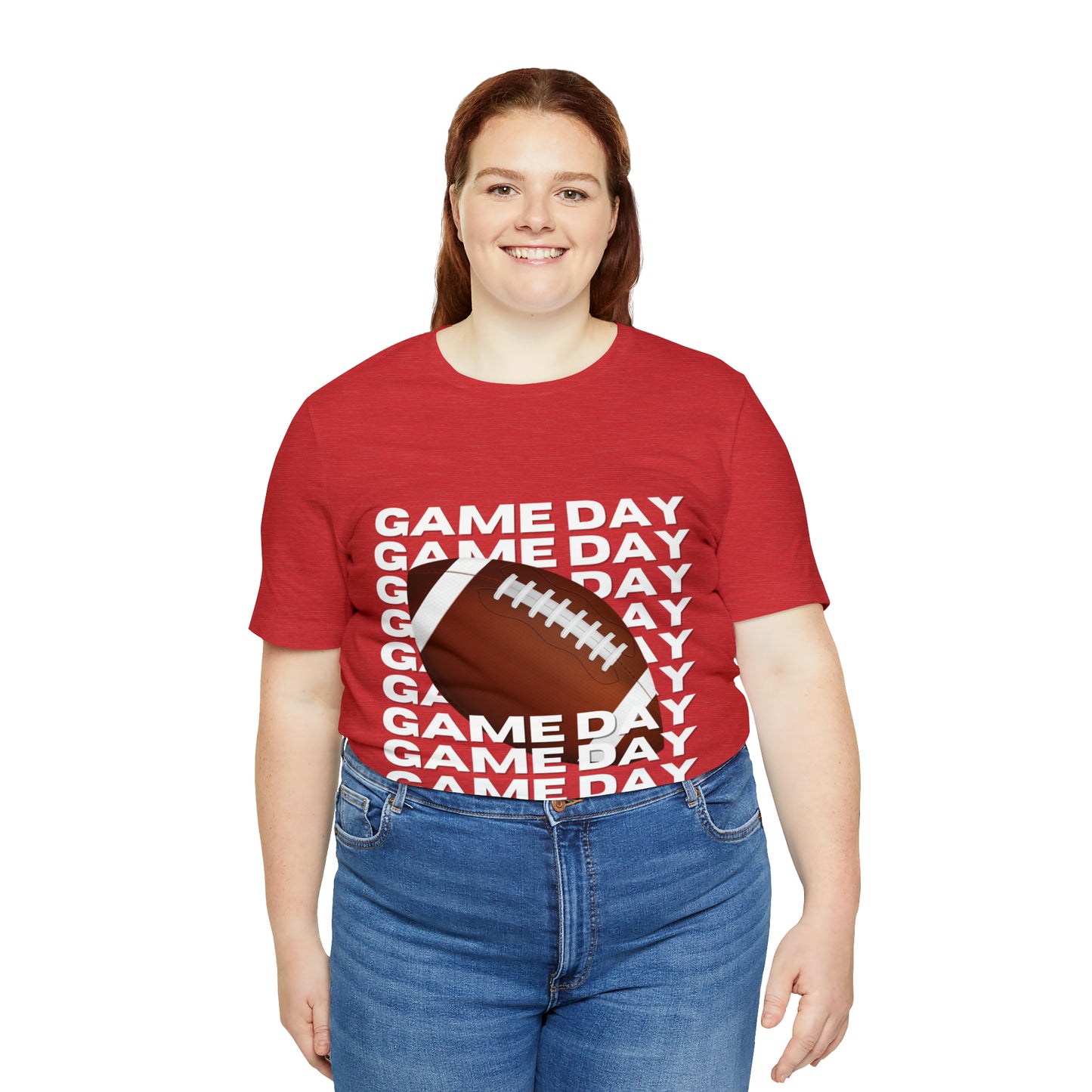 Game Day Football Unisex Jersey Short Sleeve Tee