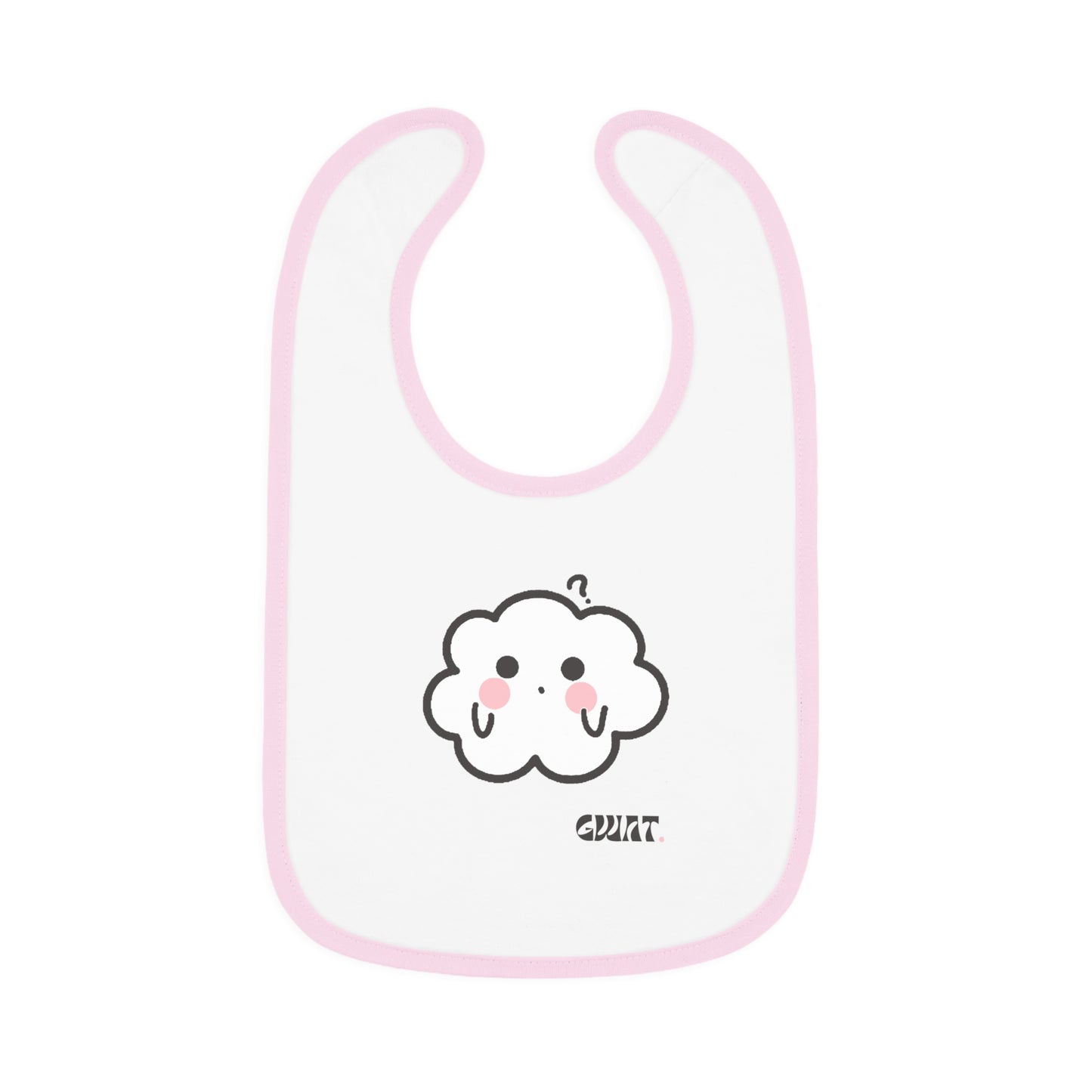 Gwat- Cumulo Cuties Baby Contrast Trim Jersey Bib