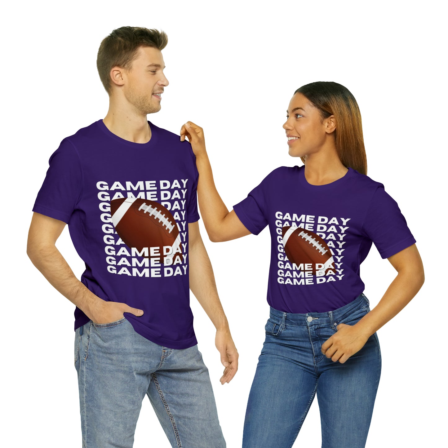 Game Day Football Unisex Jersey Short Sleeve Tee