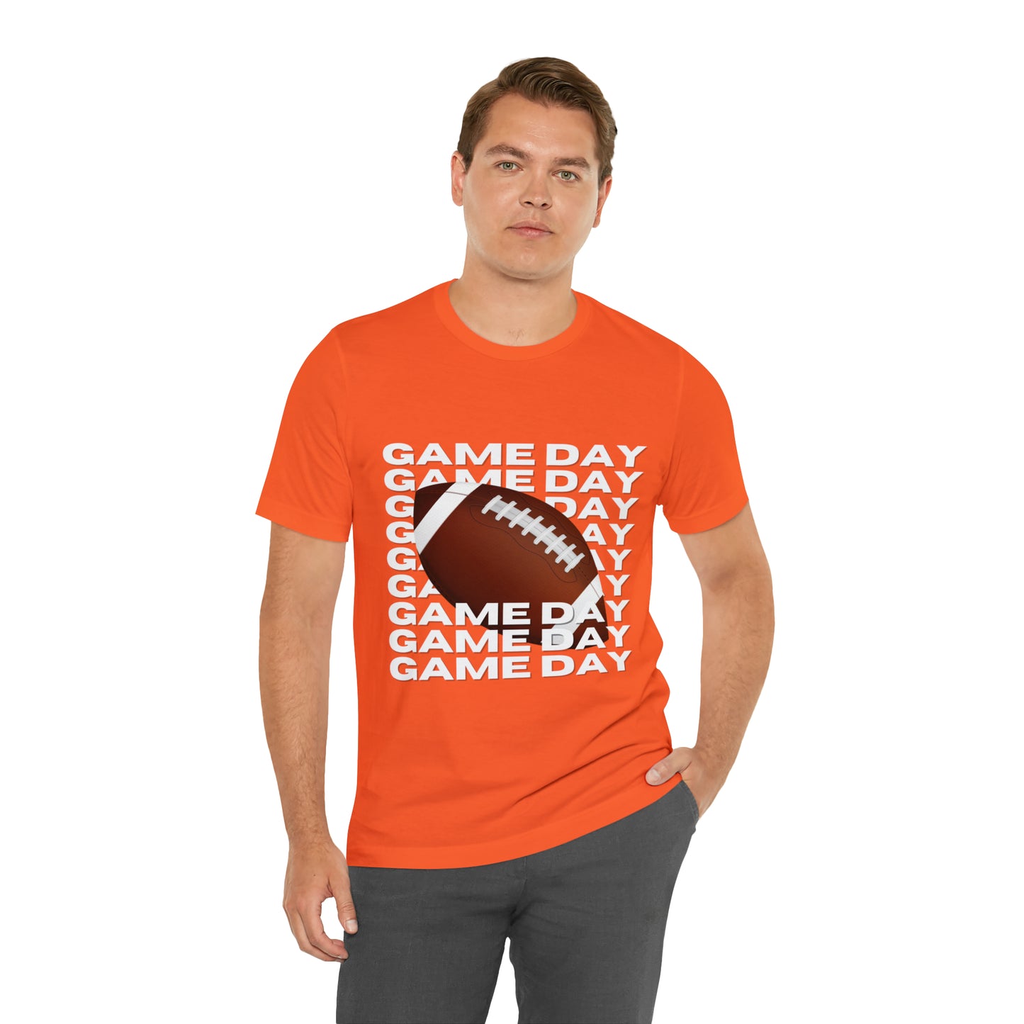 Game Day Football Unisex Jersey Short Sleeve Tee