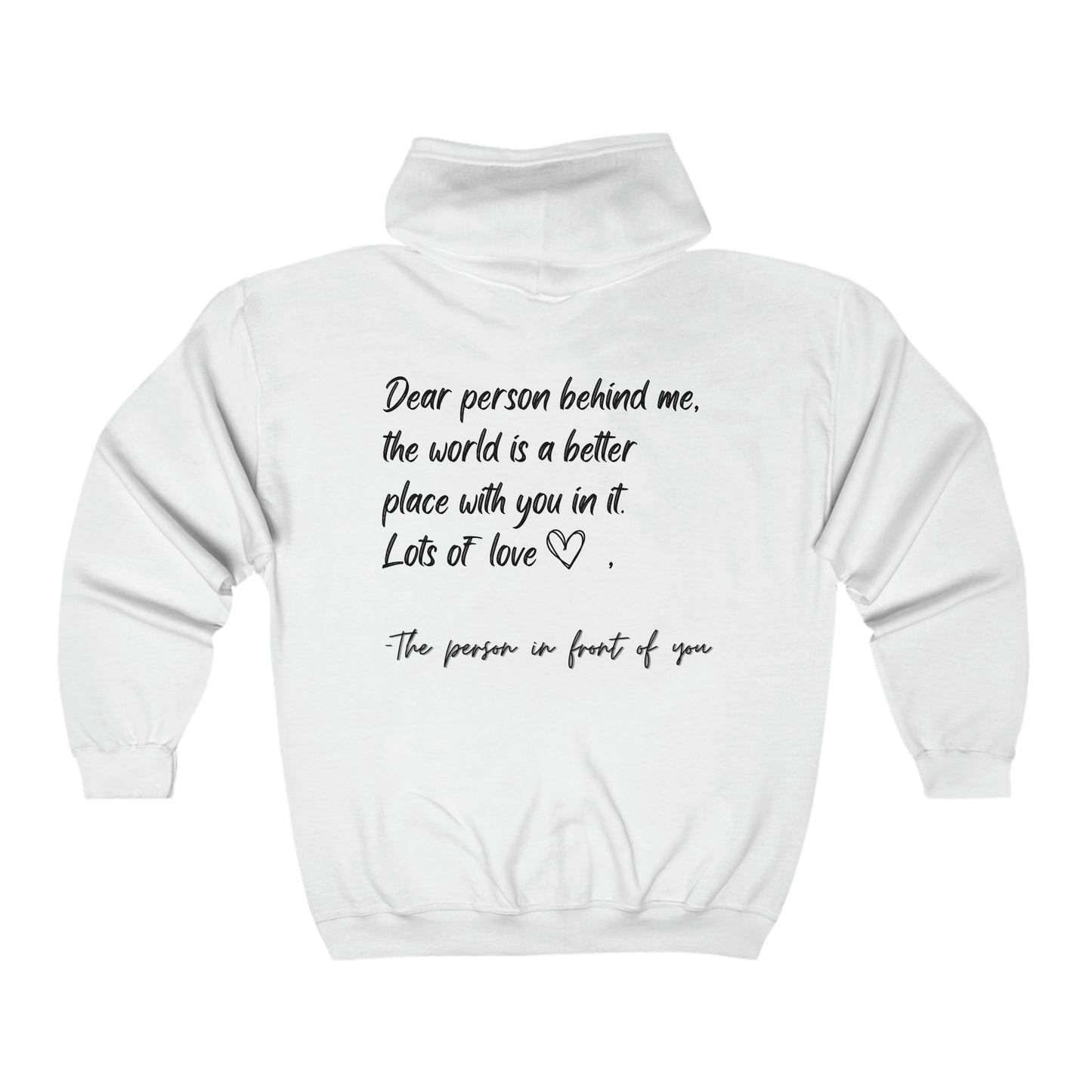 Be Kind - Unisex Heavy Blend Full Zip Hooded Sweatshirt