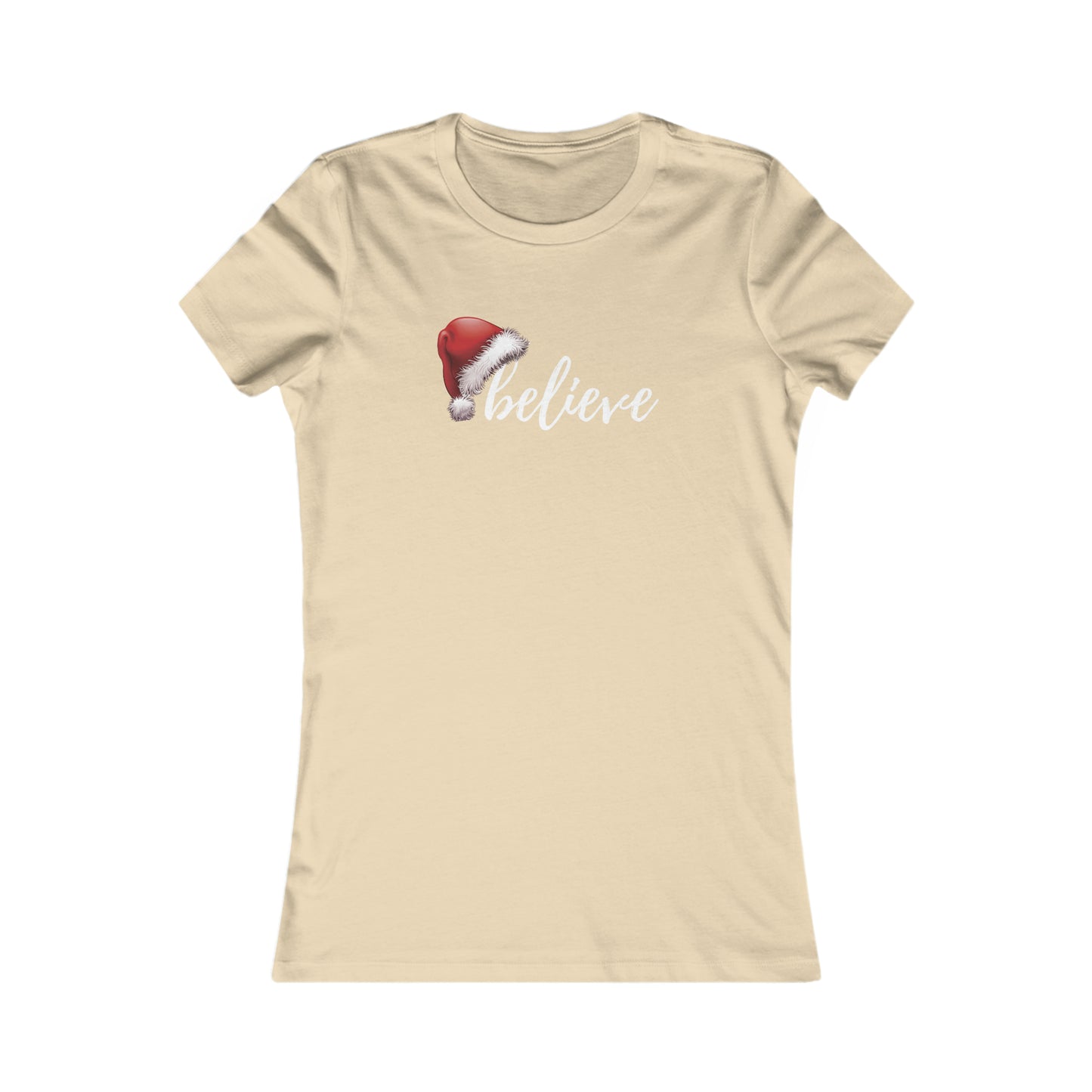Believe in Santa Women's Favorite Tee