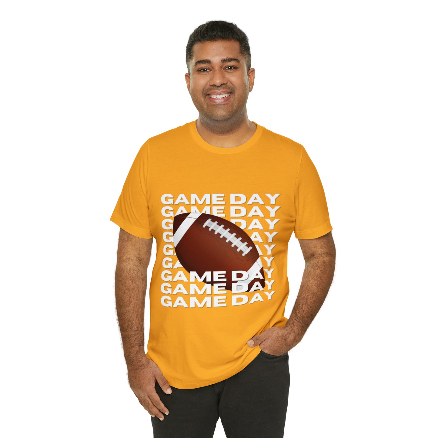 Game Day Football Unisex Jersey Short Sleeve Tee