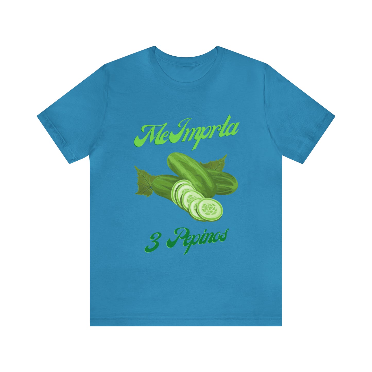 Me Importa 3 Pepinos -Unisex Jersey Short Sleeve Tee