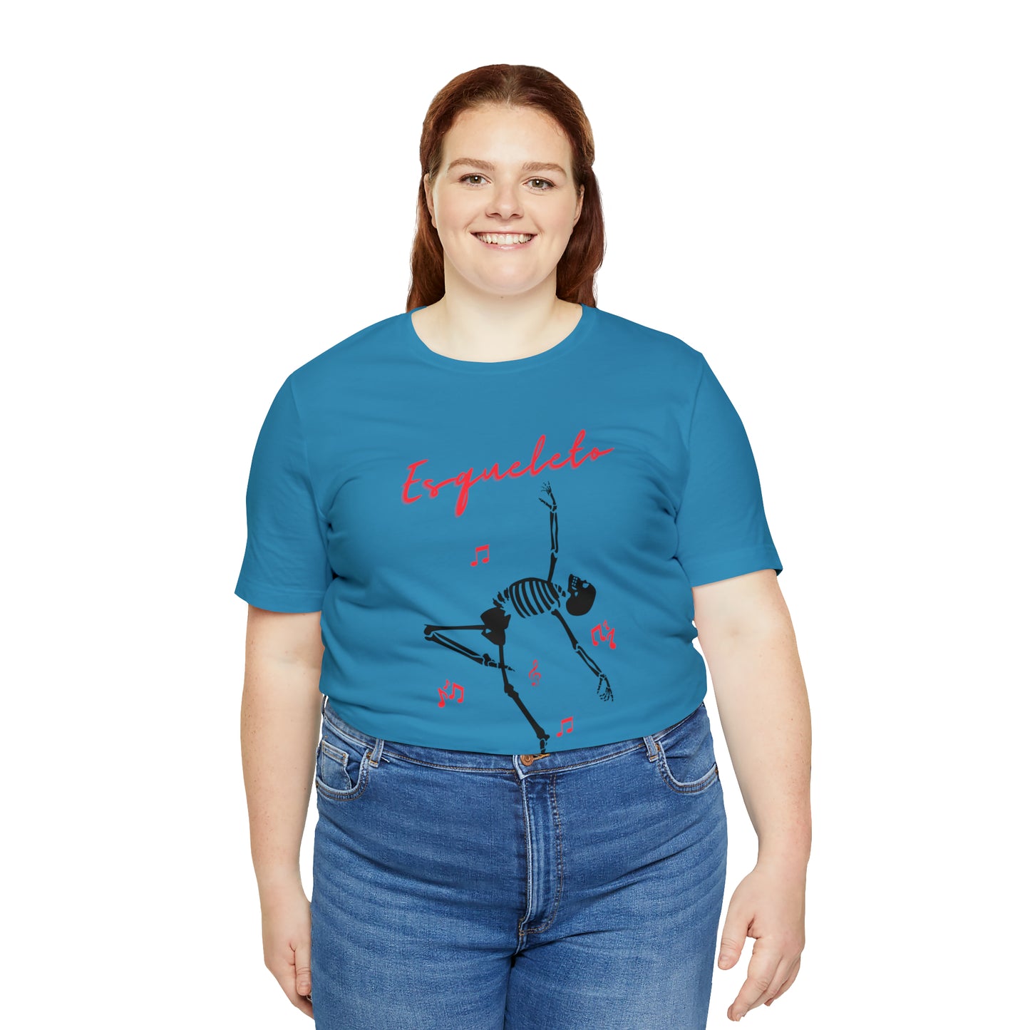 Esqueleto Rumbero Unisex Jersey Short Sleeve Tee