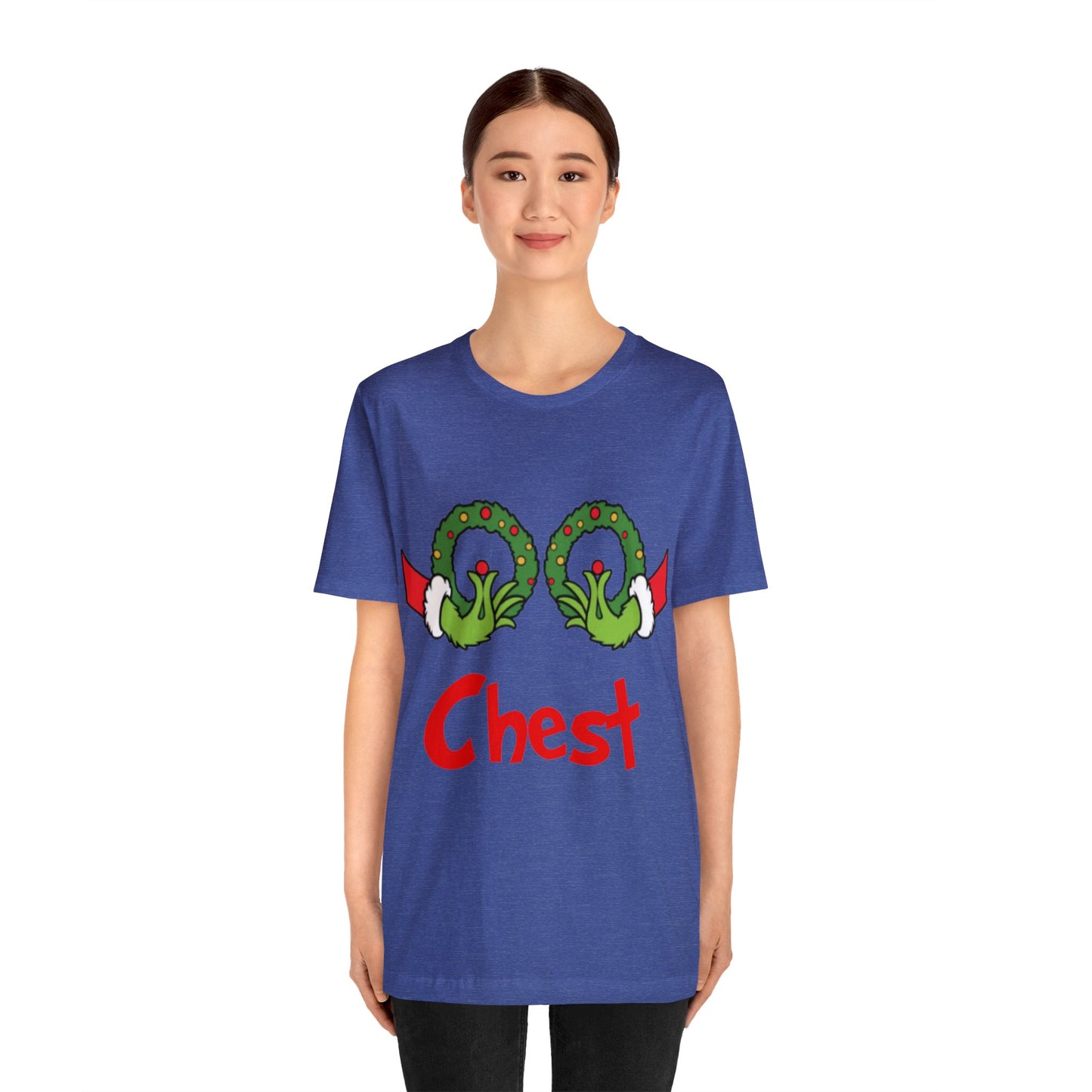 Grinch Couples T-shirt (Chest) Unisex Jersey Short Sleeve Tee