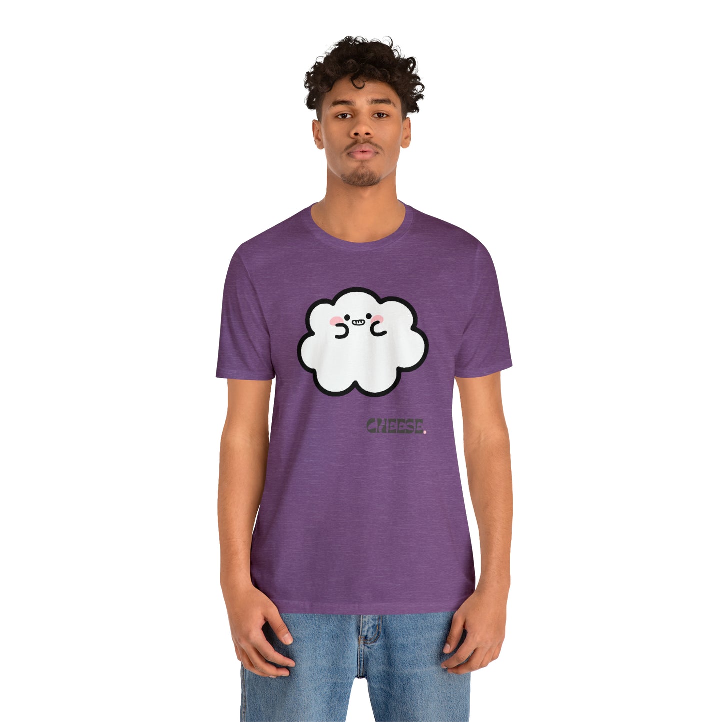 Cheese- Cumulo Cuties Unisex Jersey Short Sleeve Tee