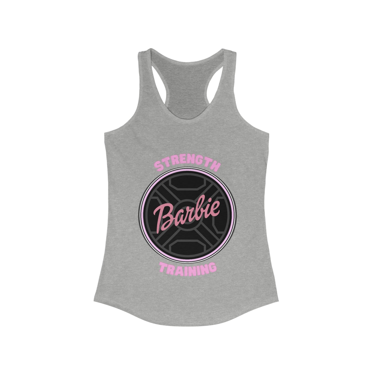 Strength Training Barbie Workout Tank