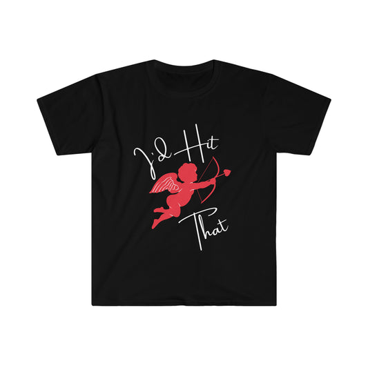 Men's Valentines T-Shirt - I'd Hit That - Cupid