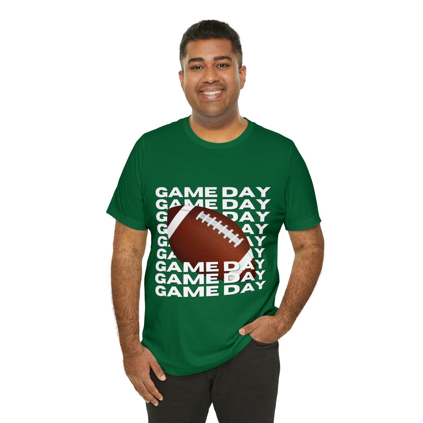 Game Day Football Unisex Jersey Short Sleeve Tee